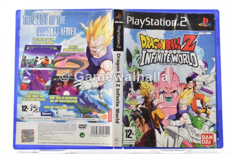 Acheter Dragon Ball Z Infinite World PS2? 100 Garantie Gamewalhalla